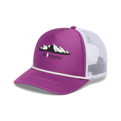 Piton Purple-White Mountainscape